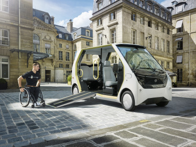 Toyota  electric mobility for Olimpic & Paralimpic Games Paris 2024